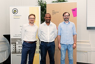 Matthias Kowasch, Pierre Metsan und Johannes Mindler-Steiner