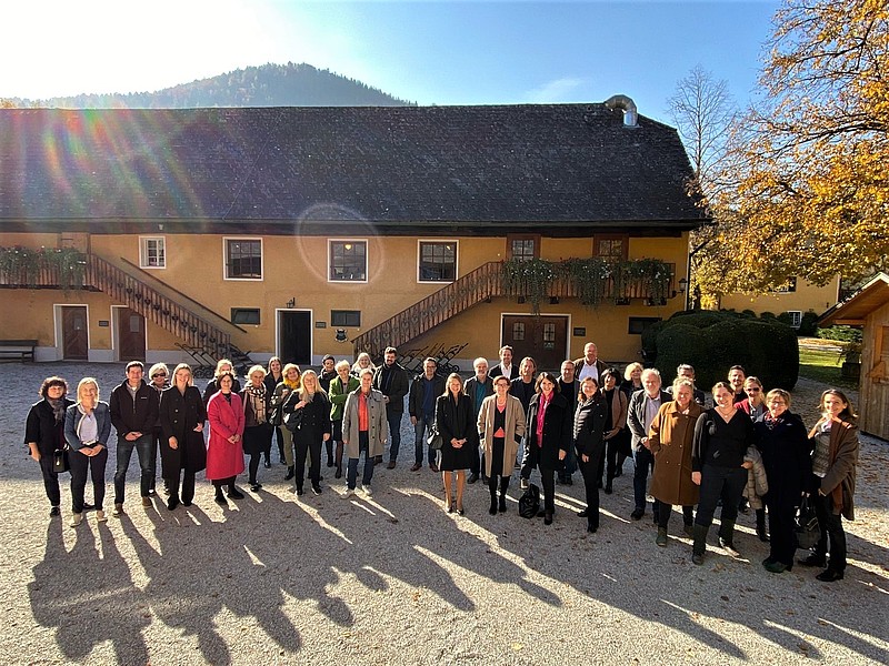 Teilnehmerinnen und Teilnehmer der Herbstklausur am Murhof in Frohnleiten