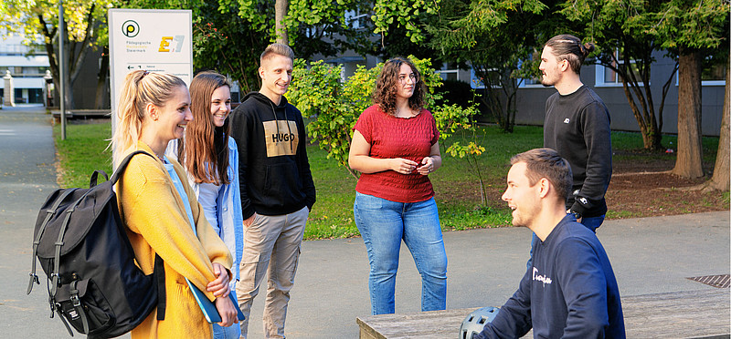 Der Treffpunkt am Campus